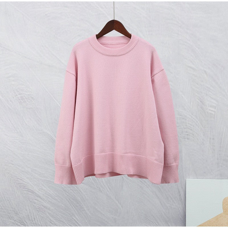 Aurora Crew Neck Pullover Sweater