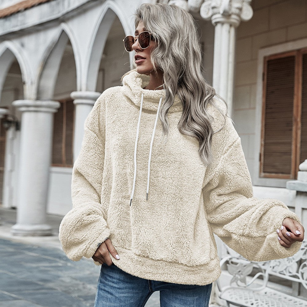 Aurora Plush Hooded Sweater
