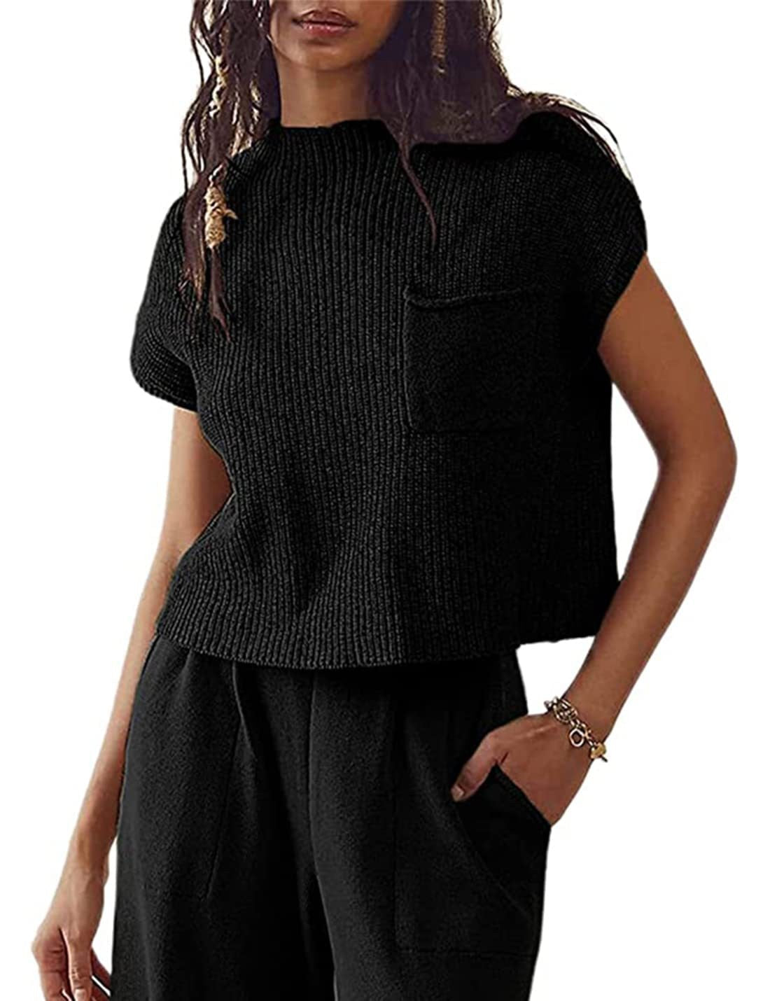 Elowen Ribbed Knit Vest