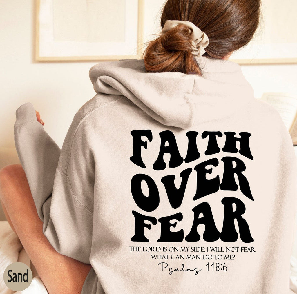 Faith Over Fear Pullover Sweatshirt