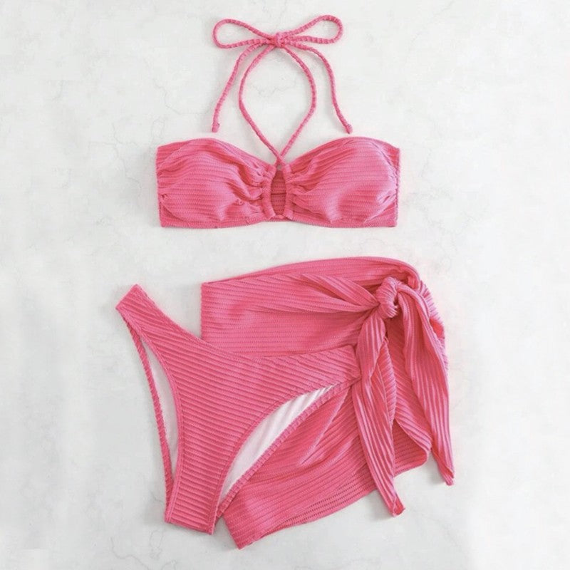 Maris Three-Piece Bikini Set