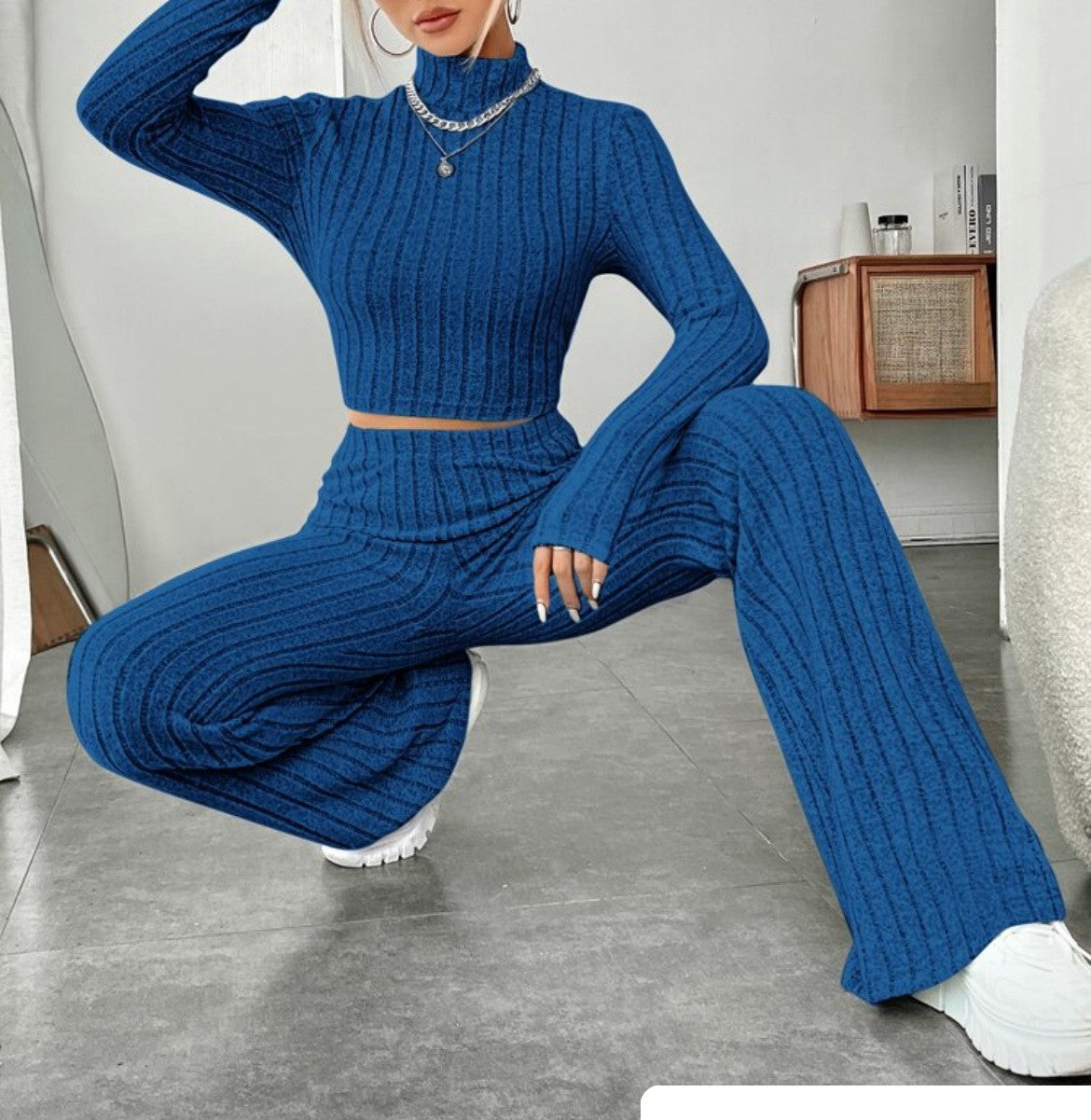 Odette Two-Piece Turtleneck Set